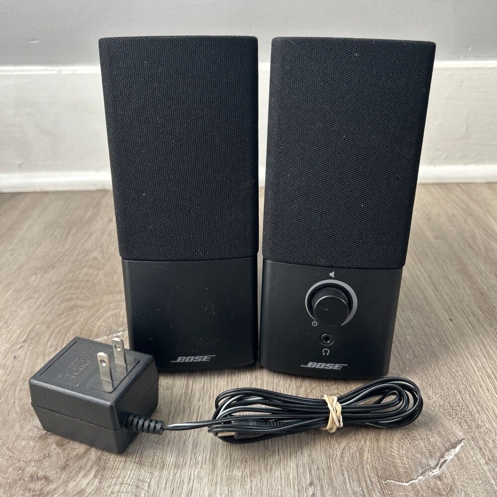 Bose Companion 2 Series III Computer Speaker System Black Volume Issues READ